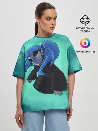 Женская футболка оверсайз / Sally Face