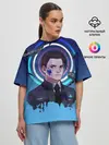 Женская футболка оверсайз / Detroit: Become Human