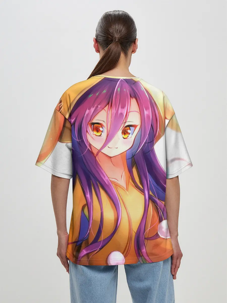 Женская футболка оверсайз / Кигуруми Аниме