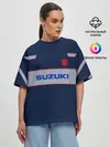 Женская футболка оверсайз / Suzuki