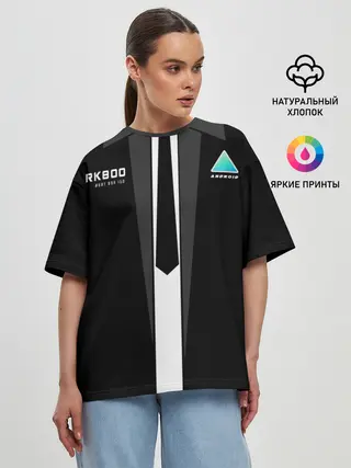 Женская футболка оверсайз / Detroit RK800