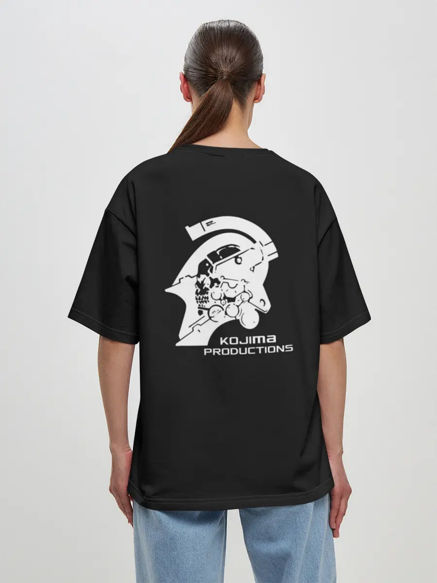 Женская футболка оверсайз / DEATH STRANDING