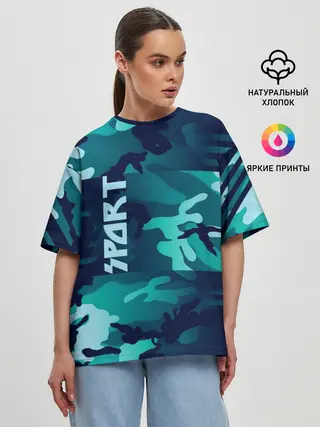 Женская футболка оверсайз / Sport