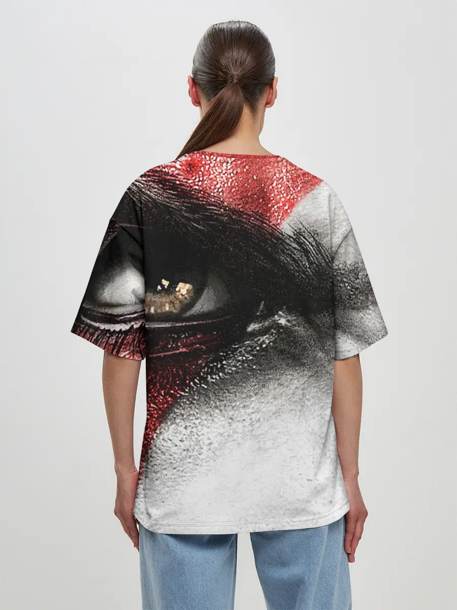 Женская футболка оверсайз / God of War