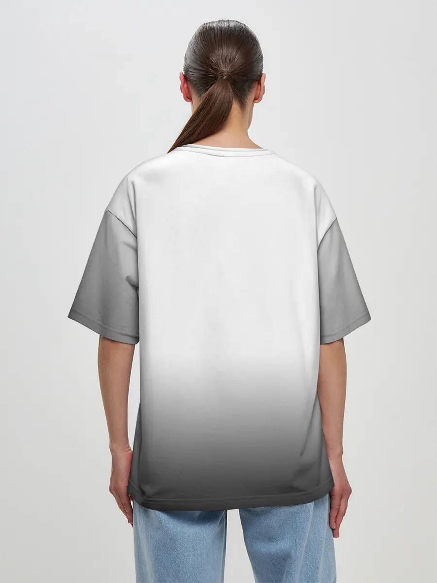 Женская футболка оверсайз / God of War 4 Кратос