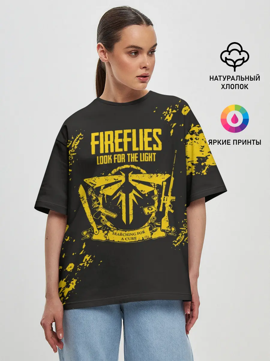 Женская футболка оверсайз / THE LAST OF US