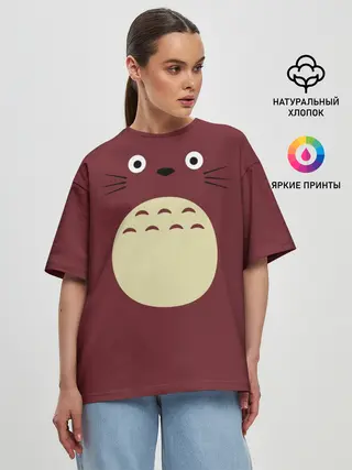 Женская футболка оверсайз / Я - Тоторо
