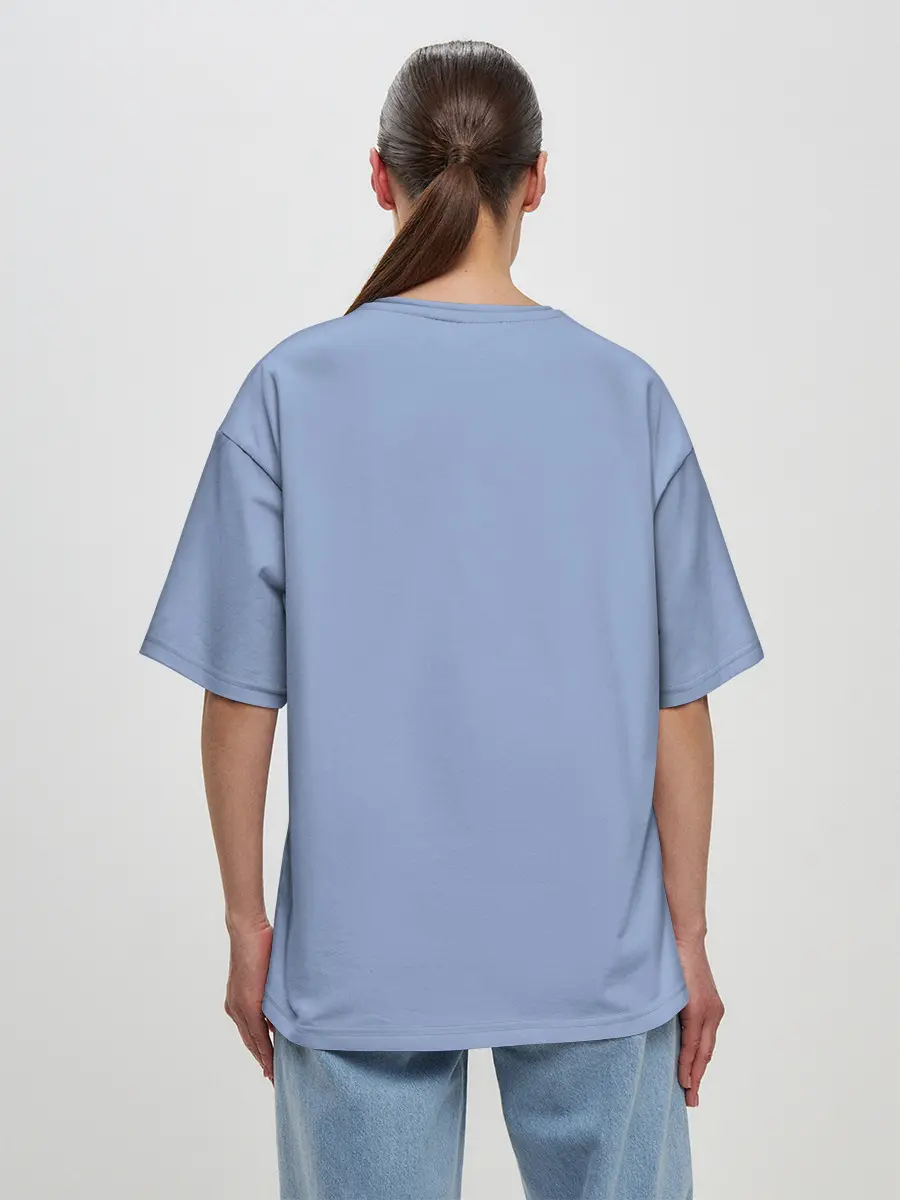 Женская футболка оверсайз / Detroit become human