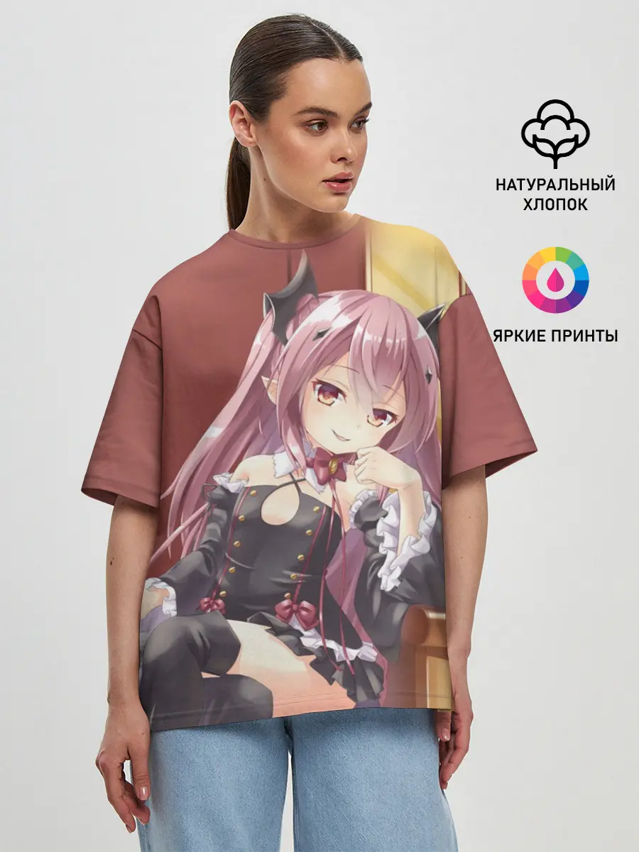 Женская футболка оверсайз / Последний Серафим