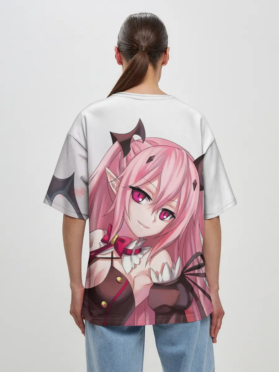 Женская футболка оверсайз / Крул Цепеш