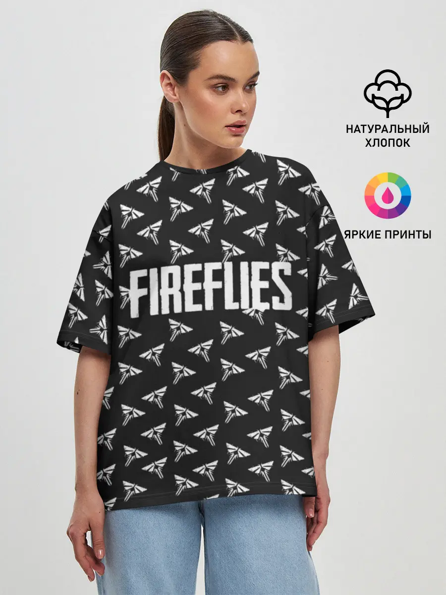 Женская футболка оверсайз / THE LAST OF US