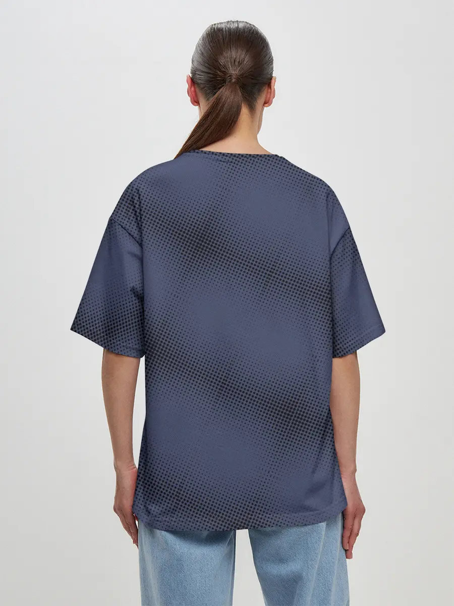 Женская футболка оверсайз / Manchester United away 18-19