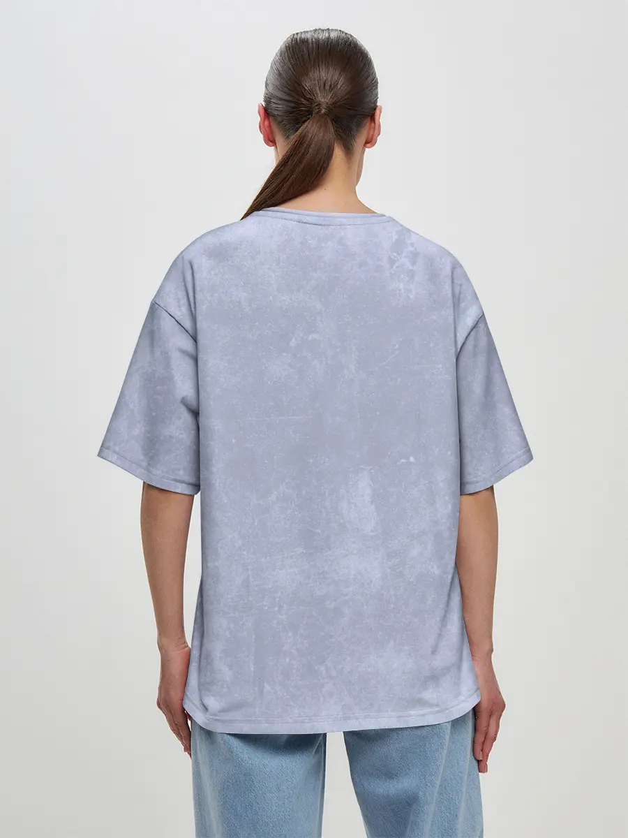 Женская футболка оверсайз / Лучший в мире психиатр