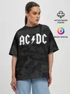 Женская футболка оверсайз / AC/DC