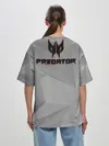 Женская футболка оверсайз / ХИЩНИК | PREDATOR.