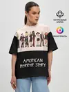 Женская футболка оверсайз / American Horror Story