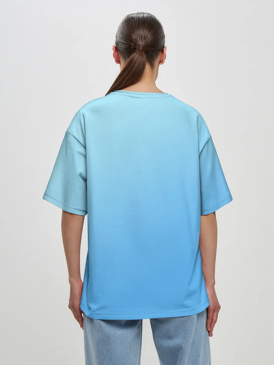 Женская футболка оверсайз / Railgun