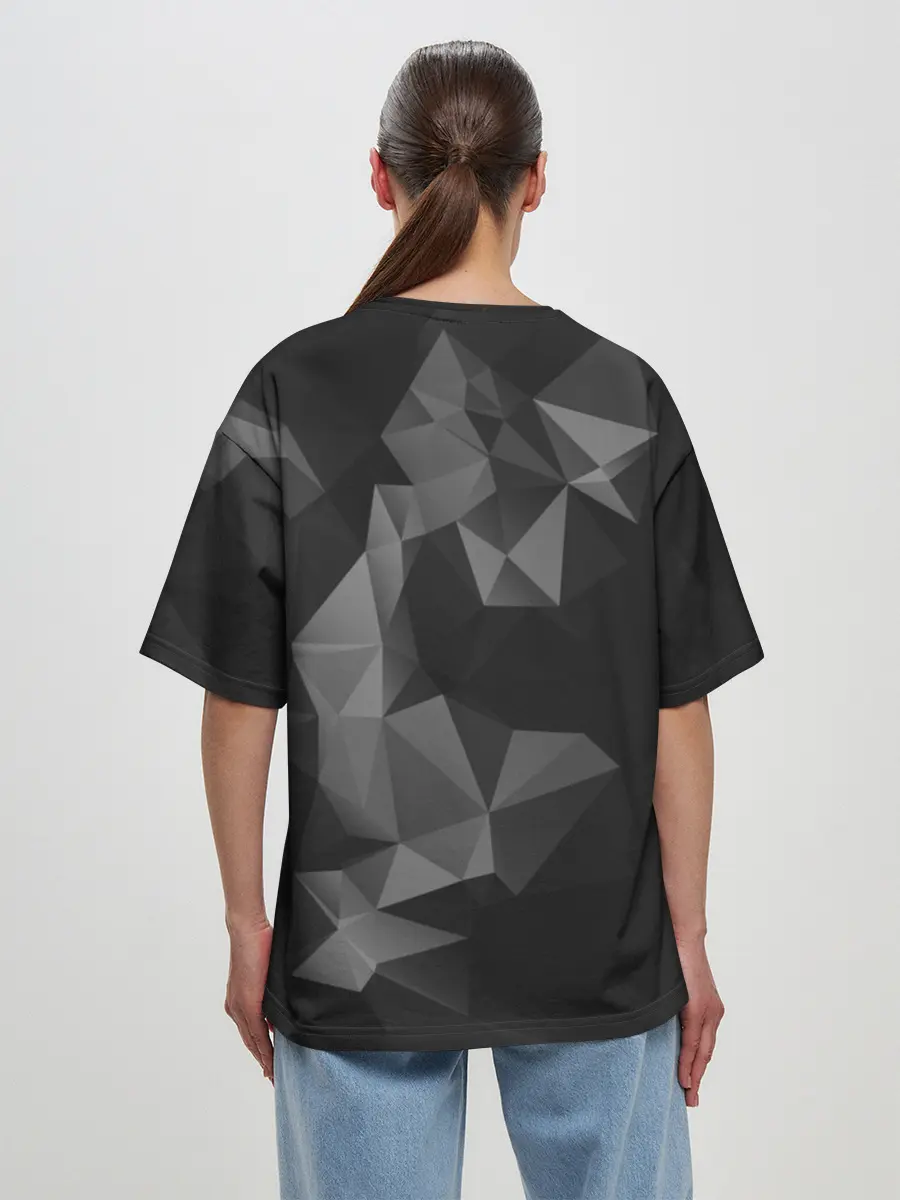 Женская футболка оверсайз / KHABIB NURMAGOMEDOV.