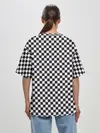 Женская футболка оверсайз / Checkerboard