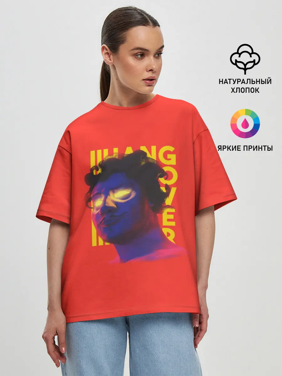 Женская футболка оверсайз / Thomas Mraz