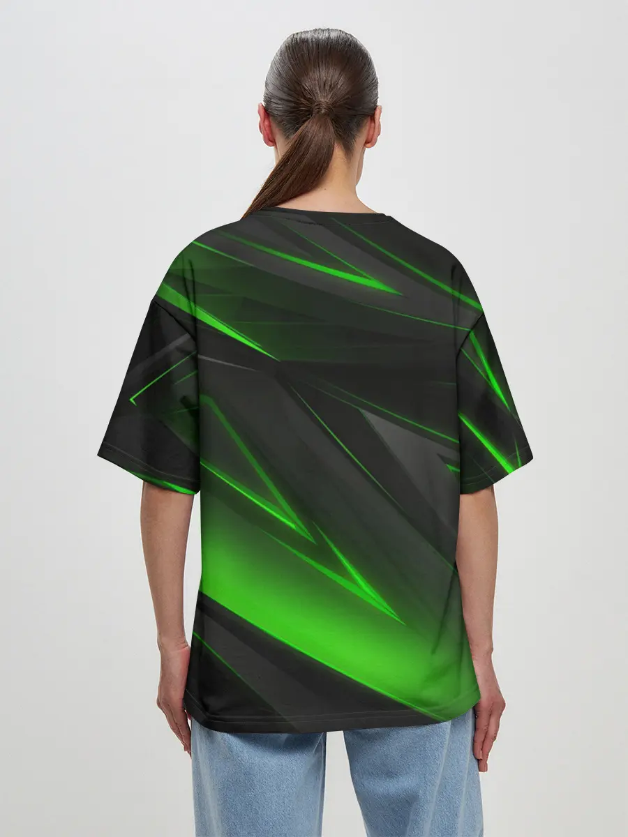 Женская футболка оверсайз / CYBERPUNK 2077