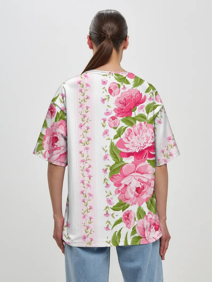 Женская футболка оверсайз / BTS