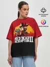Женская футболка оверсайз / Red Dead Redemption 2
