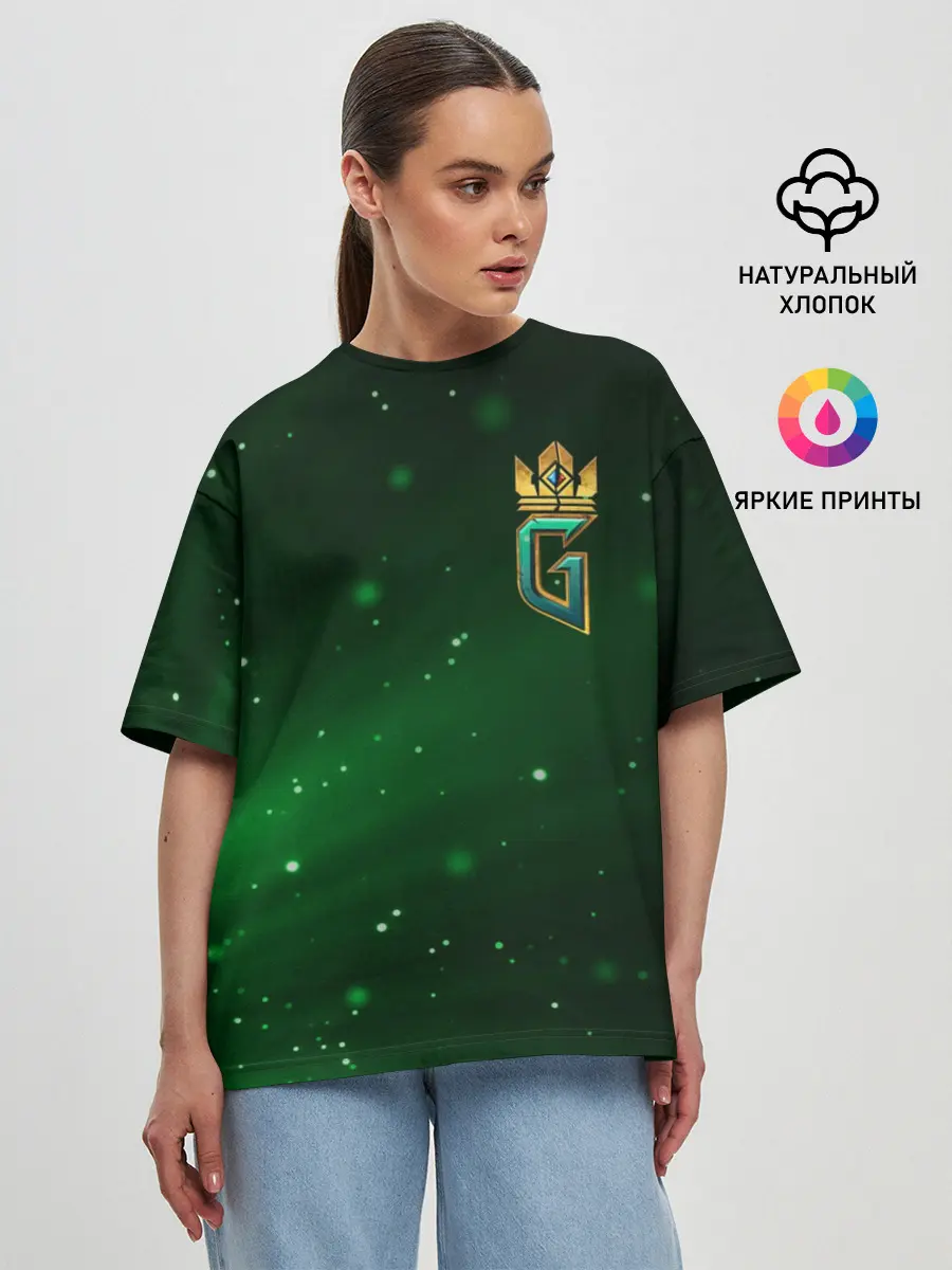 Женская футболка оверсайз / GWENT Logo