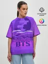 Женская футболка оверсайз / BTS BAND