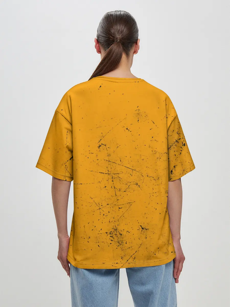 Женская футболка оверсайз / GONE.Fludd ХАОС