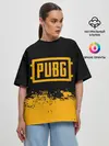 Женская футболка оверсайз / PUBG