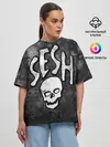 Женская футболка оверсайз / SESH Team