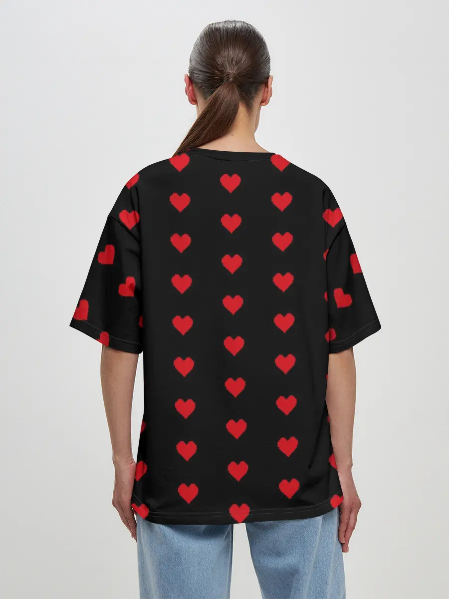 Женская футболка оверсайз / ФРЕНДЗОНА