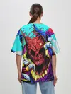 Женская футболка оверсайз / HYPER BEAST