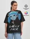 Женская футболка оверсайз / Sally Face