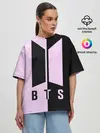 Женская футболка оверсайз / BTS