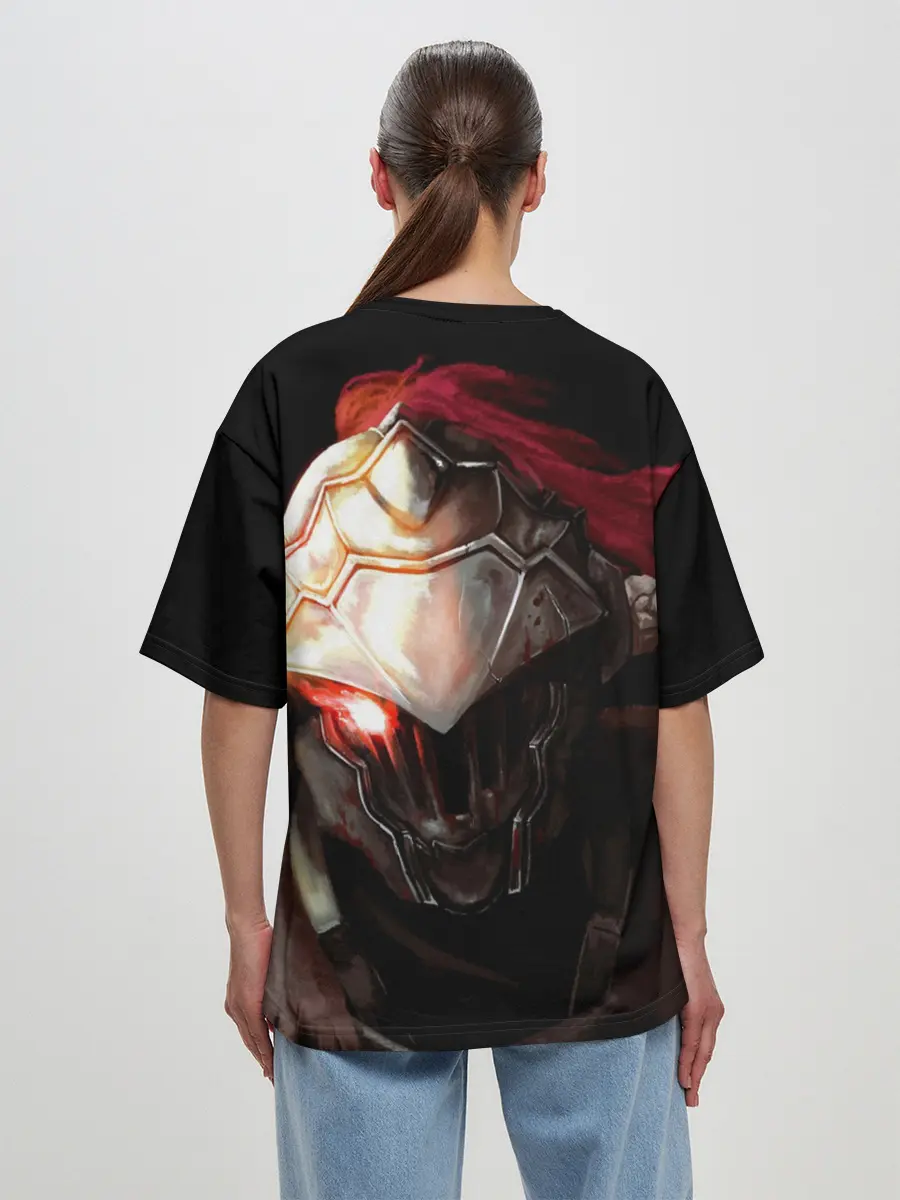 Женская футболка оверсайз / Goblin Slayer Monster