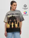 Женская футболка оверсайз / BUMBLEBEE