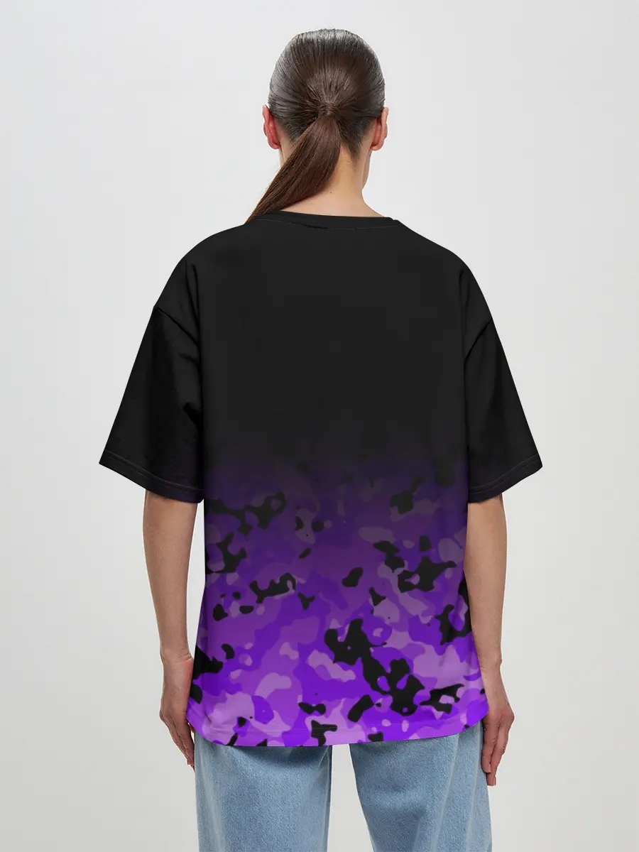 Женская футболка оверсайз / Fortnite