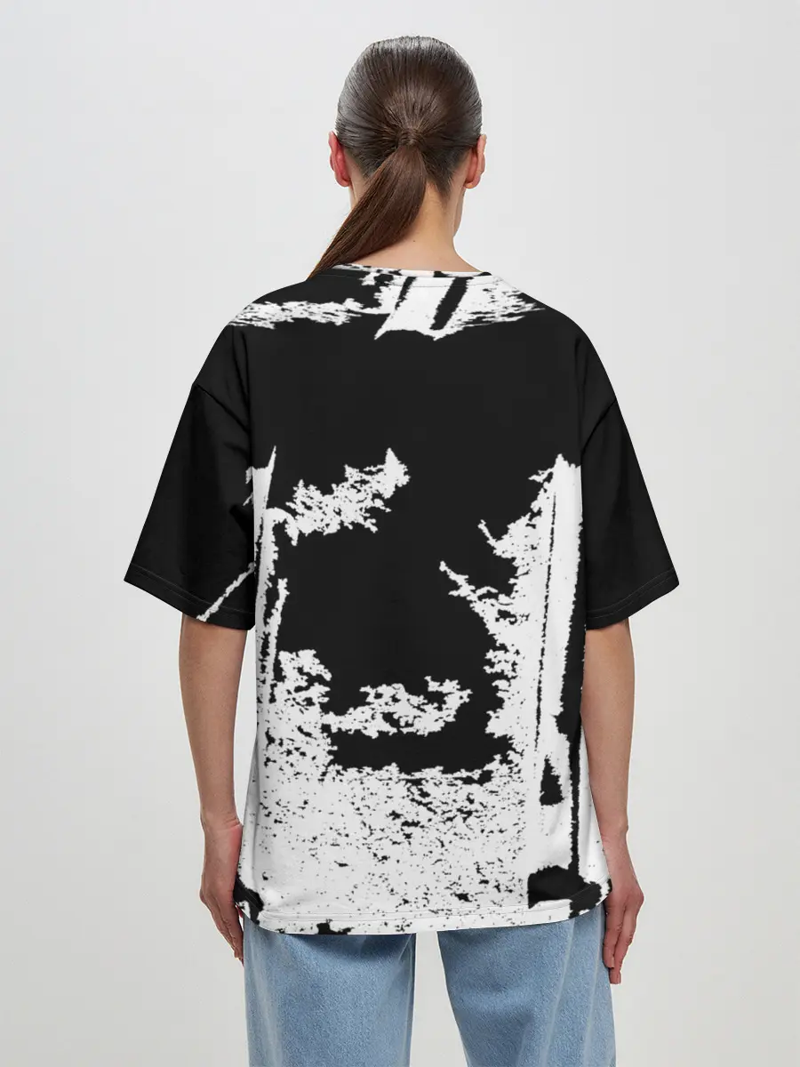 Женская футболка оверсайз / The Witcher 3: Wild Hunt