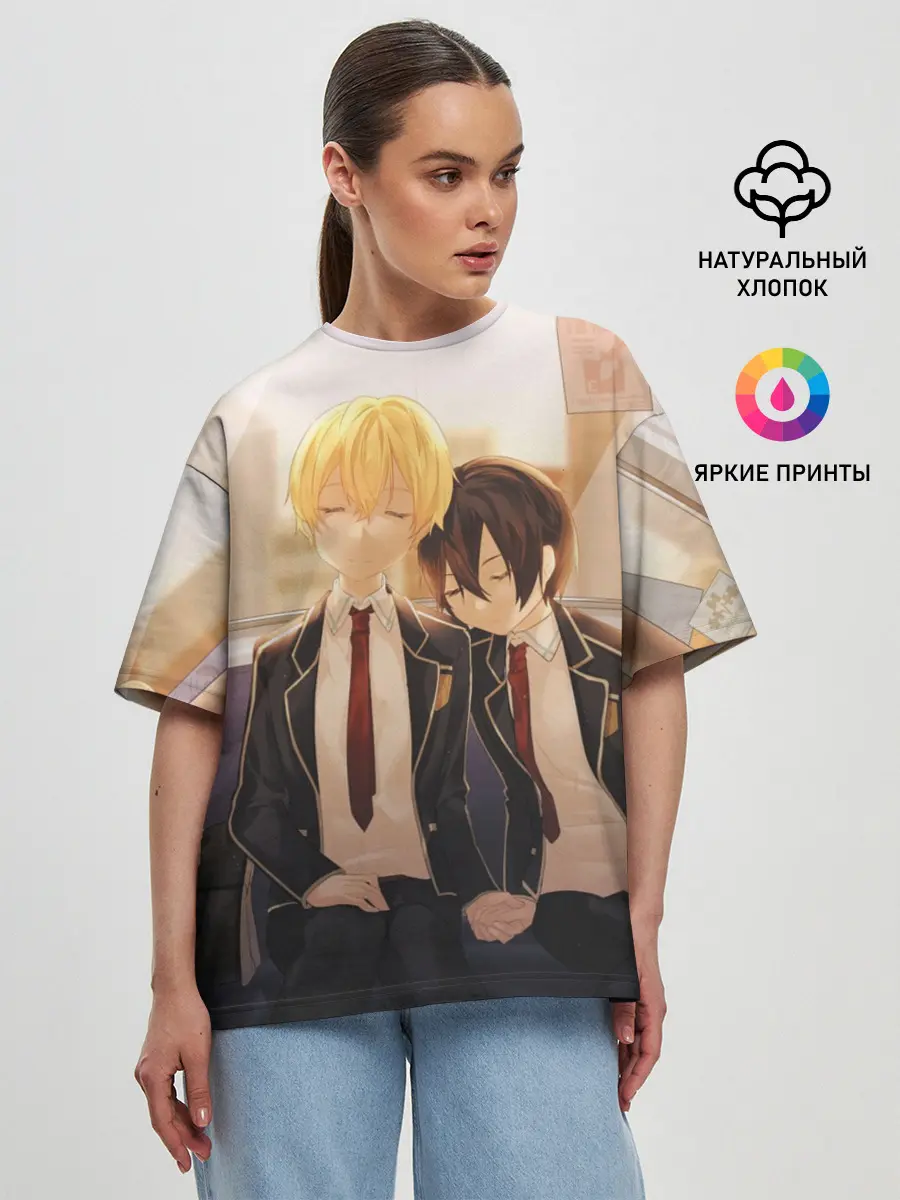 Женская футболка оверсайз / Мастера меча