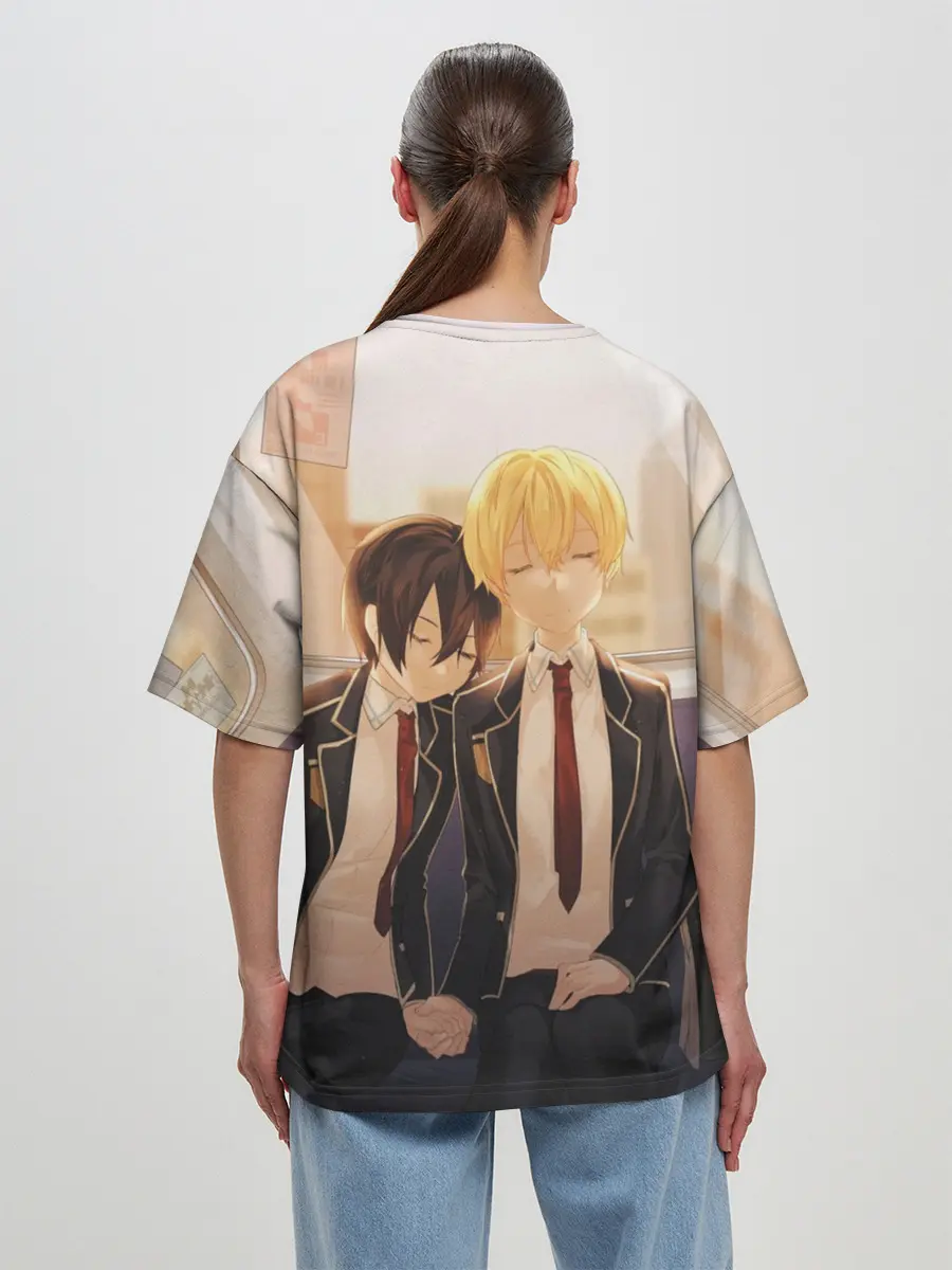 Женская футболка оверсайз / Мастера меча