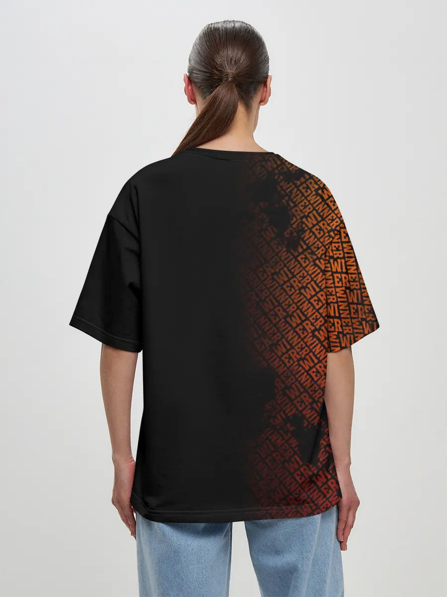 Женская футболка оверсайз / PUBG