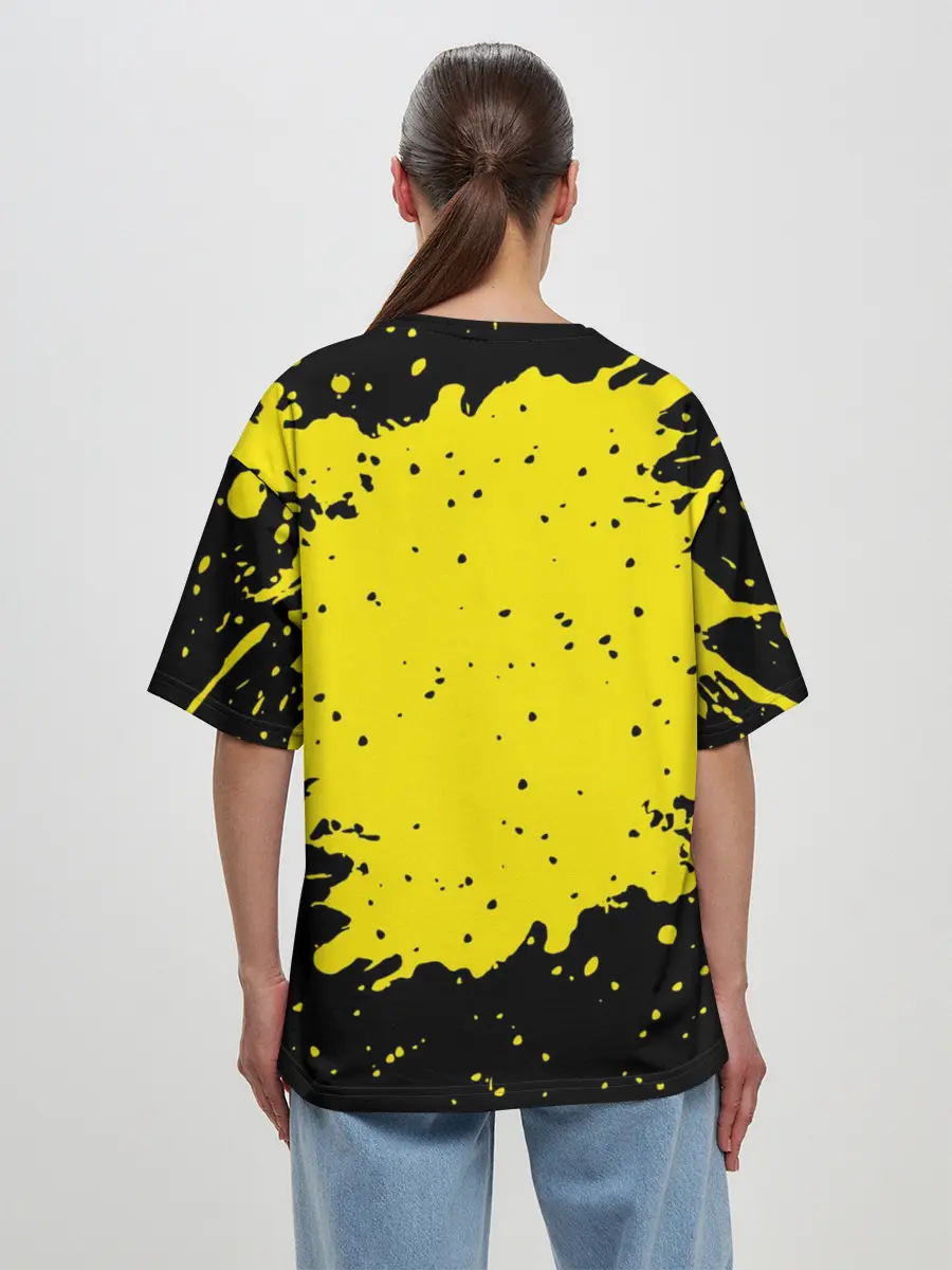 Женская футболка оверсайз / Как приручить дракона