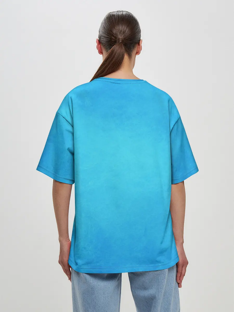 Женская футболка оверсайз / как приручить дракона