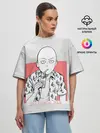 Женская футболка оверсайз / Saitama