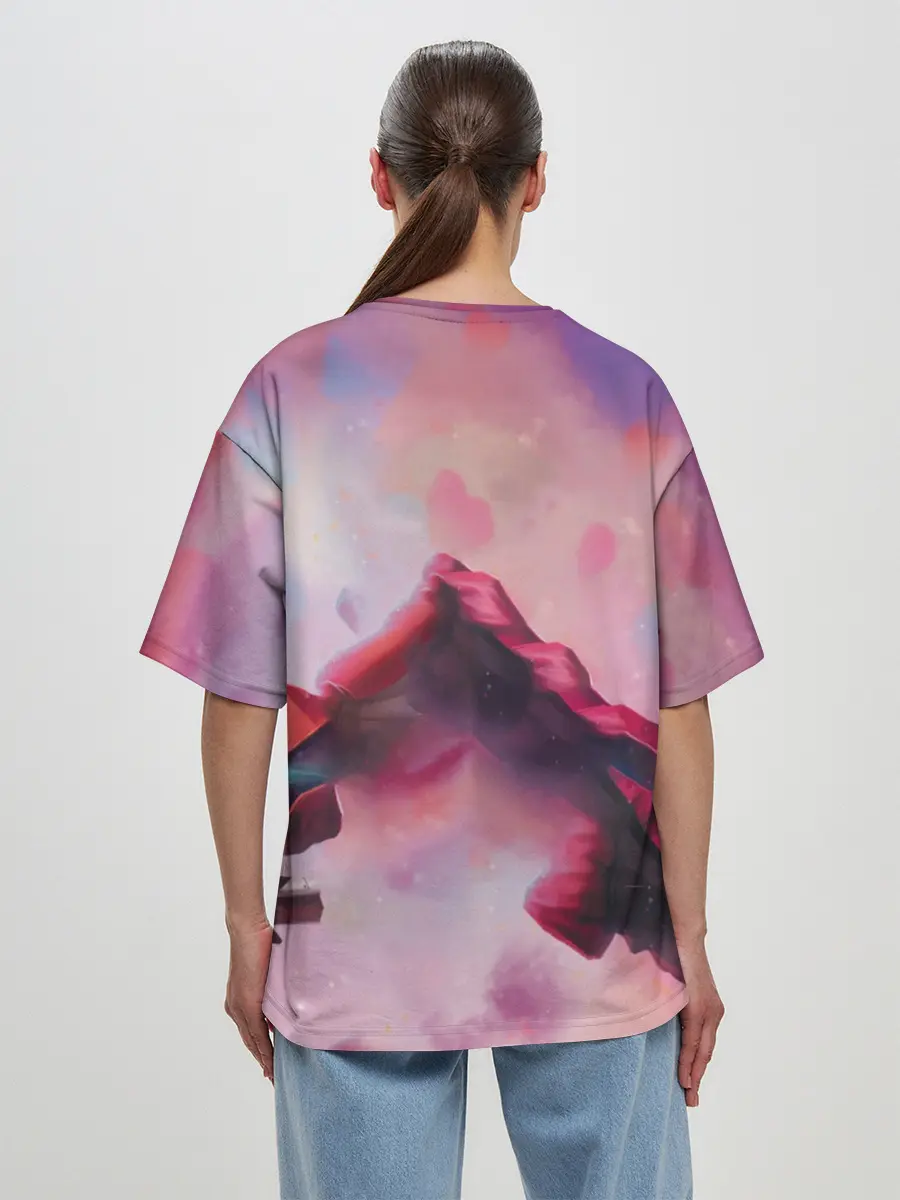 Женская футболка оверсайз / NieR