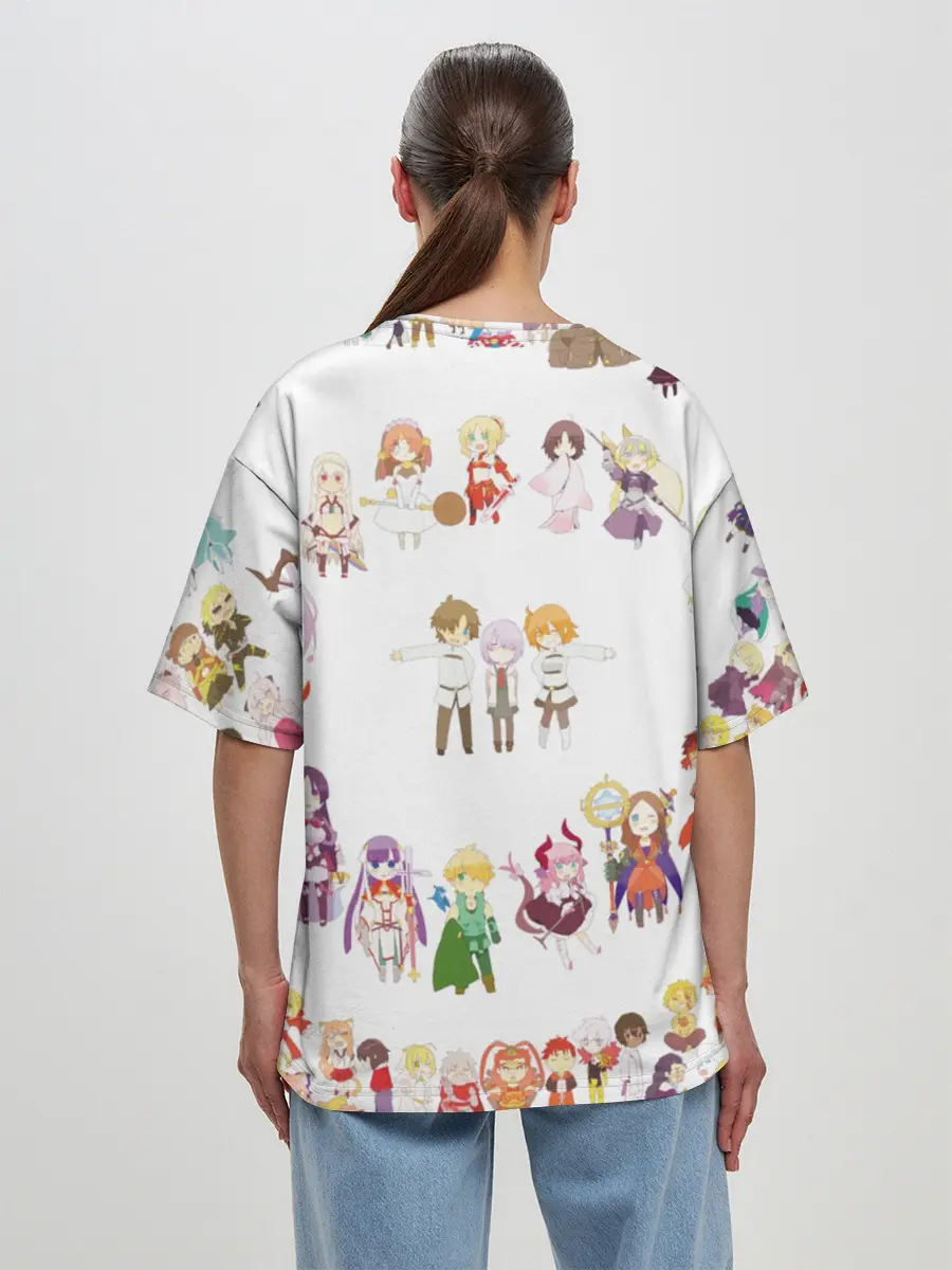 Женская футболка оверсайз / FGO