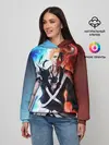 Женское худи / Блич лед и пламень