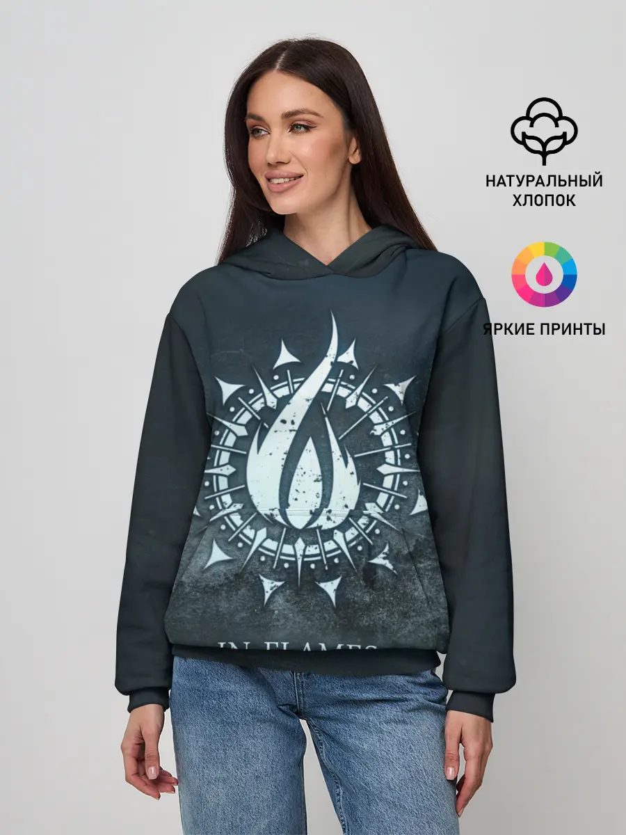 Женское худи / In Flames